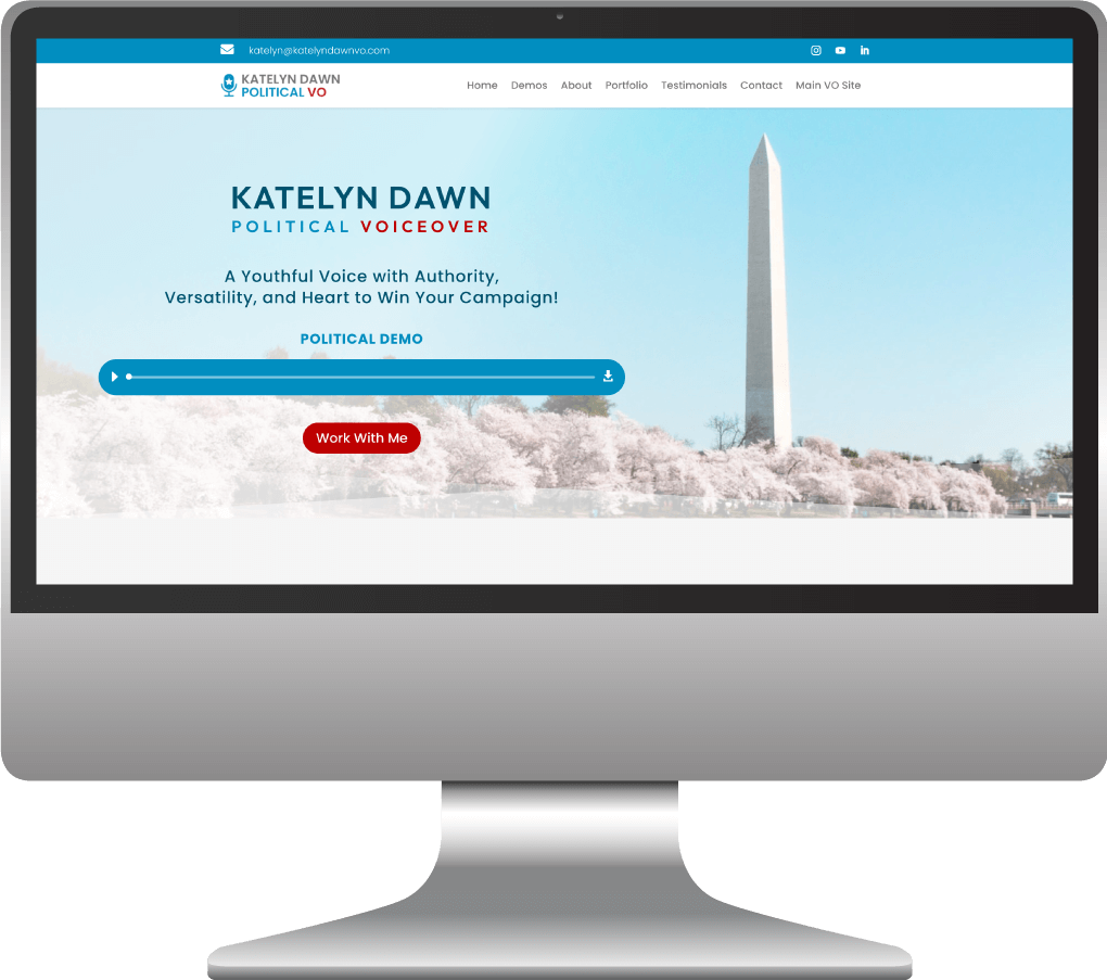 Katelyn Dawn Political Brandsite